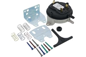 NS2000001 - ClimaTek Upgraded Universal Gas Furnace Air Pressure Switch Kit Replaces Cleveland Controls