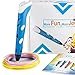 Maven Gifts: 3D Pen for 3D Doodling, Design, and Arts and Crafts Comes with Pen, 3 Multicolored Filament Refills, Charging Cord, and Instruction Manual  Easier than Drawing Ages 8 and Up