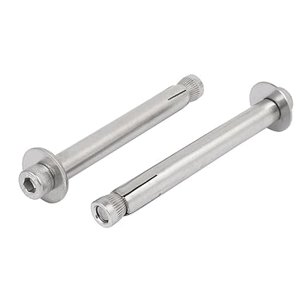 4 Anelli Di Sollevamento In Acciaio Inox 304 M8 - Con Dadi Di Blocco, Per Macchinari E Sollevamento