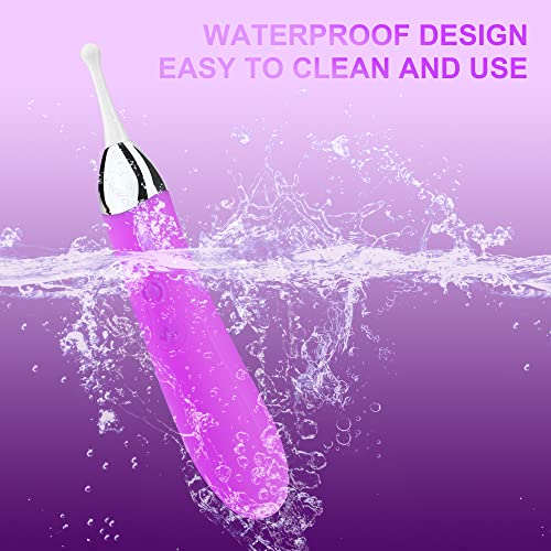 2 in 1 Clitoral G Spot Vibrator Dildo Vibrator Nipple Stimulator for Quick Orgasm,Seiecft Personal Massager Vaginal Stimulator Toys, Adult Sex Toys for Women and Couples,Waterproof