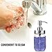 IEBIYO 3-Pack Soap Dispenser Pump for Mason Jar, Replacement Soap and Lotion Dispenser Lids for Bathroom or Kitchen, Rust Proof Leak-Tight Soap Dispenser Pump Lid w/Tube for Glass Bottle
