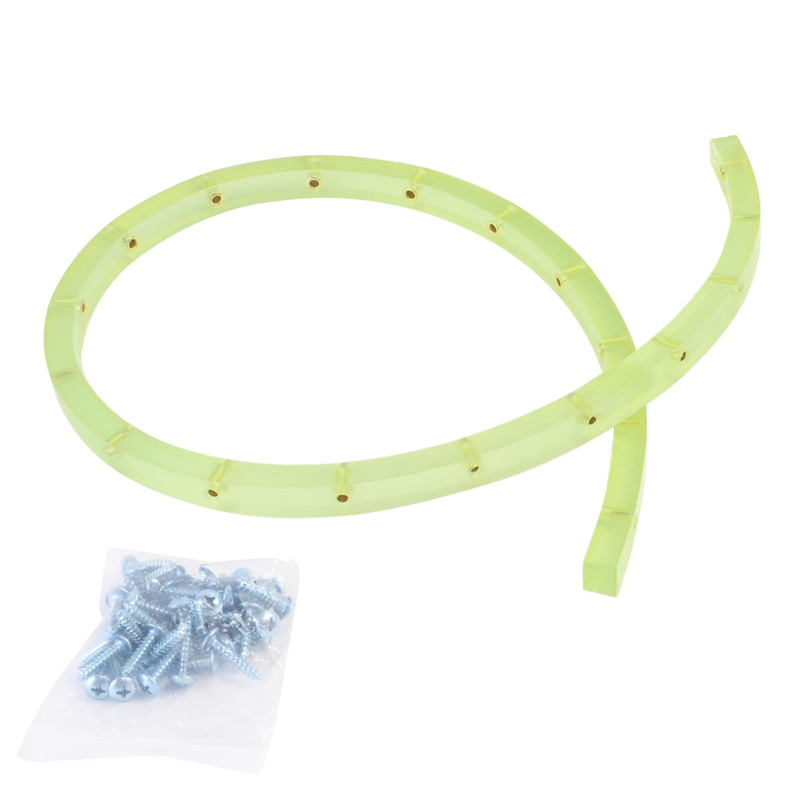 Photo 1 of JCFANTS 39 inch Flexible Curve Template, Woodworking Profiling Strip, Professional Contour Flexible Curve Tool Ideal for Wood Curve Pattern Making Tools, Router Template (Green)