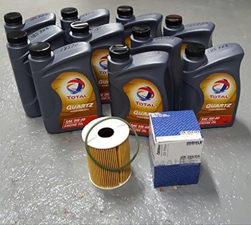08-16 PORSCHE CAYENNE 4.8L V8 OIL CHANGE KIT W/TOTAL 5W-40. (See Fitment Below In Product Discription)