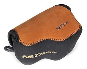 Cam.Inn Compact Soft Neoprene Mirrorless Camera Case Bag for Sony alpha 5000 A5100 a6000 Accessories 16-50mm Lens(Black)