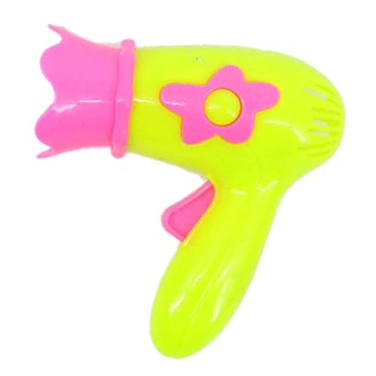 Amazon Com Flameer Yellow Working Blow Dryer Doll Girls Kids Hair