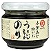 Tsukudani of Boiled seaweed 3.5 oz (100g) in bottle. TUKUDANI is a preserved food made with soy sauce. A traditional Japanese food that has been around for 400 years.