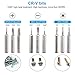Rukerway Mini Precision Screwdriver Set 9 in 1 Magnetic Repaire Tool Multipurpose Screwdriver Kit for Cell Phone, Laptop, Electrical Appliance, Watch, Jewelry, Glasses, etc.(Blue)