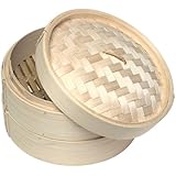 Norpro Deluxe 3-Piece Bamboo Steamer Set