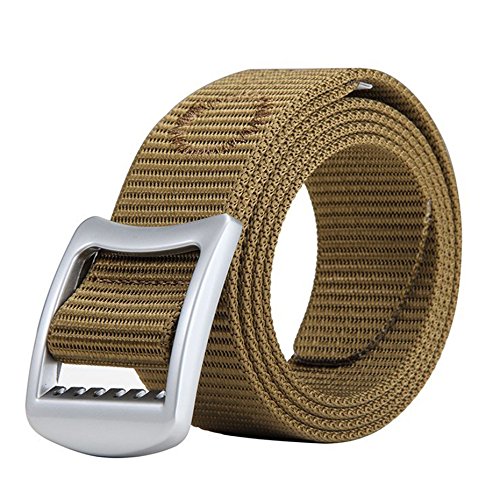 Dew Tactical Nylon Duty Army Belt For Men Military Style Casual Outdoor Adjustable Webbing Buckle Operator Olive Belt for Men
