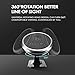 Magnetic Cell Phone Holder, Baseus 360 Degree Rotatable Car Mount Holder Phone Vehicle Mount for iPhone 7 Plus SE 6s Plus, Samsung Galaxy S7 S6 Edge+, LG etc smart Phone Universal（GOLD）