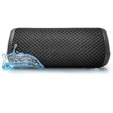 Photive Hydra 2 Portable Waterproof Bluetooth Speaker - Dual Subwoofers IPX7 Rated