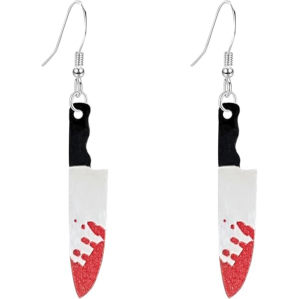 Halloween Sugar Cookie Earrings - 90s Style Vintage Drop Dangle Earrings For Women