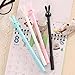 12 Pack Cute Bunny Rabbit Gel Ink Pen 0.5mm Kawaii Office Supplies for Student Easter Christmas