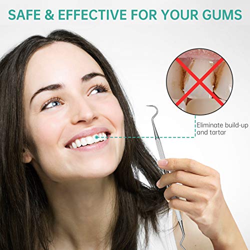 Professional Dental Scraper Tool Dentist Pick, 3Pack Medical Stainless Steel, Dental Tarter