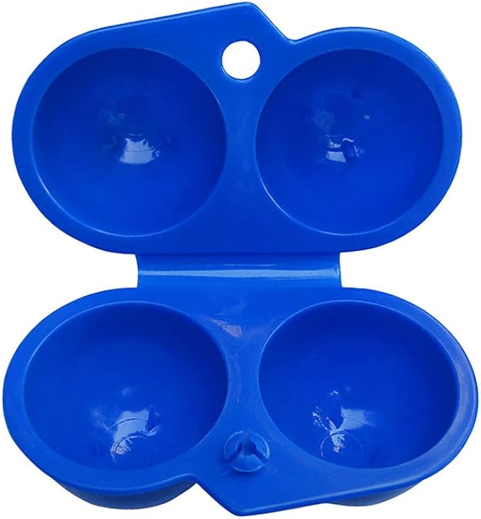 Gmgod ️ Caja de huevos plegable portátil, caja de almacenamiento de
