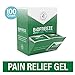 Biofreeze On-the-Go Pain Relief Gel, 5 mL Packets, 100 Count, Green (Packaging May Vary) primary