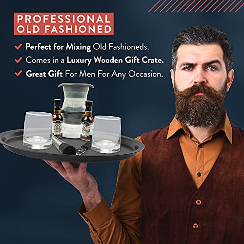 Old Fashioned Cocktail Bartender Kit Mixology Bartender Kit Old