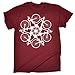 123t Slogans Men's BICYCLE CIRCLE ... KALEIDOSPOKE DESIGN LOOSE FIT T-SHIRT