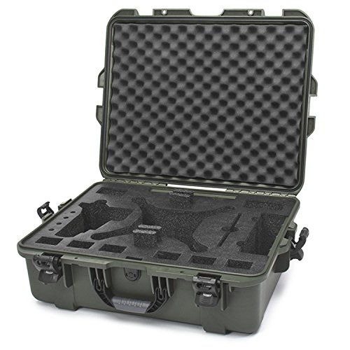 Nanuk 945-DJI36 Waterproof Hard Case with Foam Insert for 