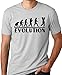 Golf Evolution Funny T-shirt Golfer Humor Tee