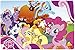 4SGM Zak Designs Placemat with My Little Pony Graphics, BPA-Free Plastic Item, Set of 1, Multicolor