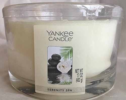 Yankee Candle 17 oz 3-Wick SERENITY SPA Housewarmer Dish Candle