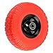 NK WFFOR10 Heavy Duty Solid Rubber Flat Free Tubeless Hand Truck/Utility Tire Wheel, 4.10/3.50-4