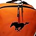 Ford Mustang Orange Black Duffel Bag
