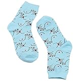 Malbaba 1 Pairs Women Keep Warm Cotton Skateboard