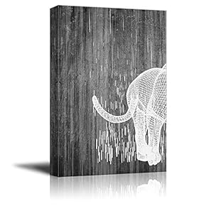 Black and White Abstract Pictures Home Wall for...