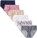 Fruit of the Loom Women's 6 Pack Assorted Cotton Low-Rise Brief Panties