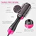 Bestidy Hair Dryer Brush, One Step Hair Dryer & Volumizer 3-in-1 Dry & Straighten & Curl,Hair Dryer and Volumizer, Smooth Frizz with Ionic Technology for All Hair Types