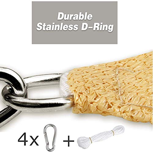 Innoo Tech Sun Shade Sail 2 x 3 m Rectangle Awning, 95% UV Block Canopy, Perfect for Outdoor Patios Garden Backyard Pergola Decking Swimming Pool