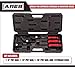 ARES 70184-3-Piece Indexable Pry Bar Set - 11-Position Adjustable Angle Pry Bars - High Strength Chrome Vanadium Steel - Includes 8-Inch, 12-Inch and 16-Inch Indexable Pry Bars