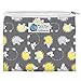 Planet Wise Hedgehog Poly Reusable Zipper Sandwich Bags | Reusable Food Storage Bags for Anything You Need | Environmentally Friendly and Budget Friendly Reusable Plastic Bags | Zipper Bags