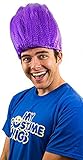 My Costume Wigs Men's Troll Doll Costume (Purple) One Size fits all
