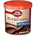 Betty Crocker Frosting, Rich & Creamy Gluten Free Frosting, Milk Chocolate, 16 oz Canister