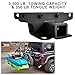 Seven Sparta Towing Trailer Hitch Receiver for 2018-2019 Jeep Wrangler JL/JLU 2 Door & 4 Door with 2 Inch Receiver Hitch
