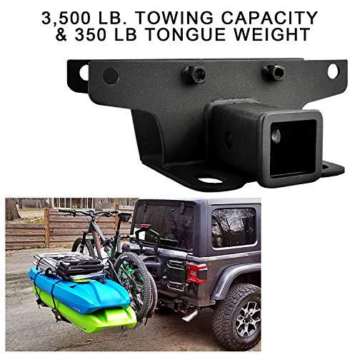 Seven Sparta Towing Trailer Hitch Receiver for 20182019 Jeep Wrangler