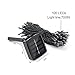 Christmas String Lights ( Warm White )- 100 Solar LEDs 700 INCH Waterproof for Outdoor / Wedding Party / Halloween Decoration / Garden / Home by Wizvv