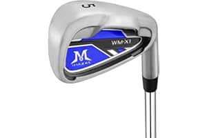 MAZEL WM-X1/2 Individual Men Golf Club Irons 1,2,3,4,5,6,7,8,9,Pitching Wedge,Approach Wedge,Sand Wedge with Graphite/Steel Shafts for Right Handed