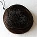 CAISHA 100% HUMAN HAIR Bun Updos Hair Piece Hepburn Scrunchie Dark Brown Mix H311i