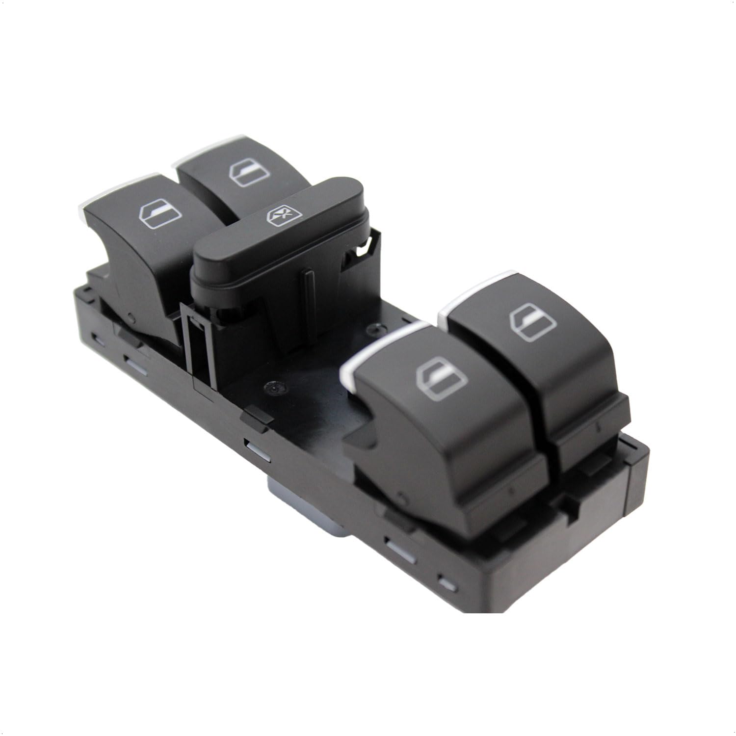 Photo 1 of Master Driver Power Window Switch 5ND959857 Driver Side Front Left Electric Switch Control Button Panel Replacement Compatible with CC Golf Jetta Passat Tiguan Rabbit 2005-2014