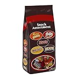 HERSHEY'S Chocolate Candy Snack Size Assortment (Reese's Pieces, Kit Kat, Rolo, Milk Duds, Heath) 39.8 Ounce Bag