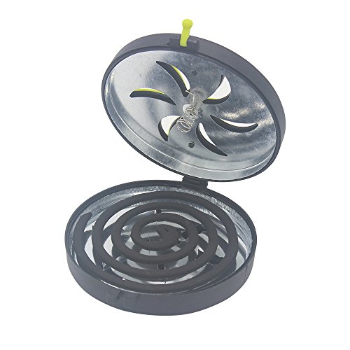 image for MyLifeUNIT Portable Mosquito Coil Holder, Mosquito Coil Burner for Out