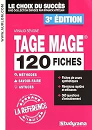 Tage Mage 120 fiches méthodes, savoir-faire et astuces