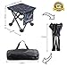 Espistmo Portable Folding Camping Stool,Aviation Aluminum Framed Mini Portable Folding Chairs Hold 200lbs for Backpacking,Hiking,BBQ,Picnic,Travel,Beach Chair with Carry Bag (Camouflage)thumb 2