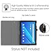 Fintie Case for Lenovo Tab 4 10 10.1 Inch Tablet, Premium PU Leather Folio Stand Cover with Auto Sleep/Wake, Black