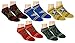 Harry Potter Womens Ankle-No Show Socks 5 Pair Pack Multi Color (Multi-color)
