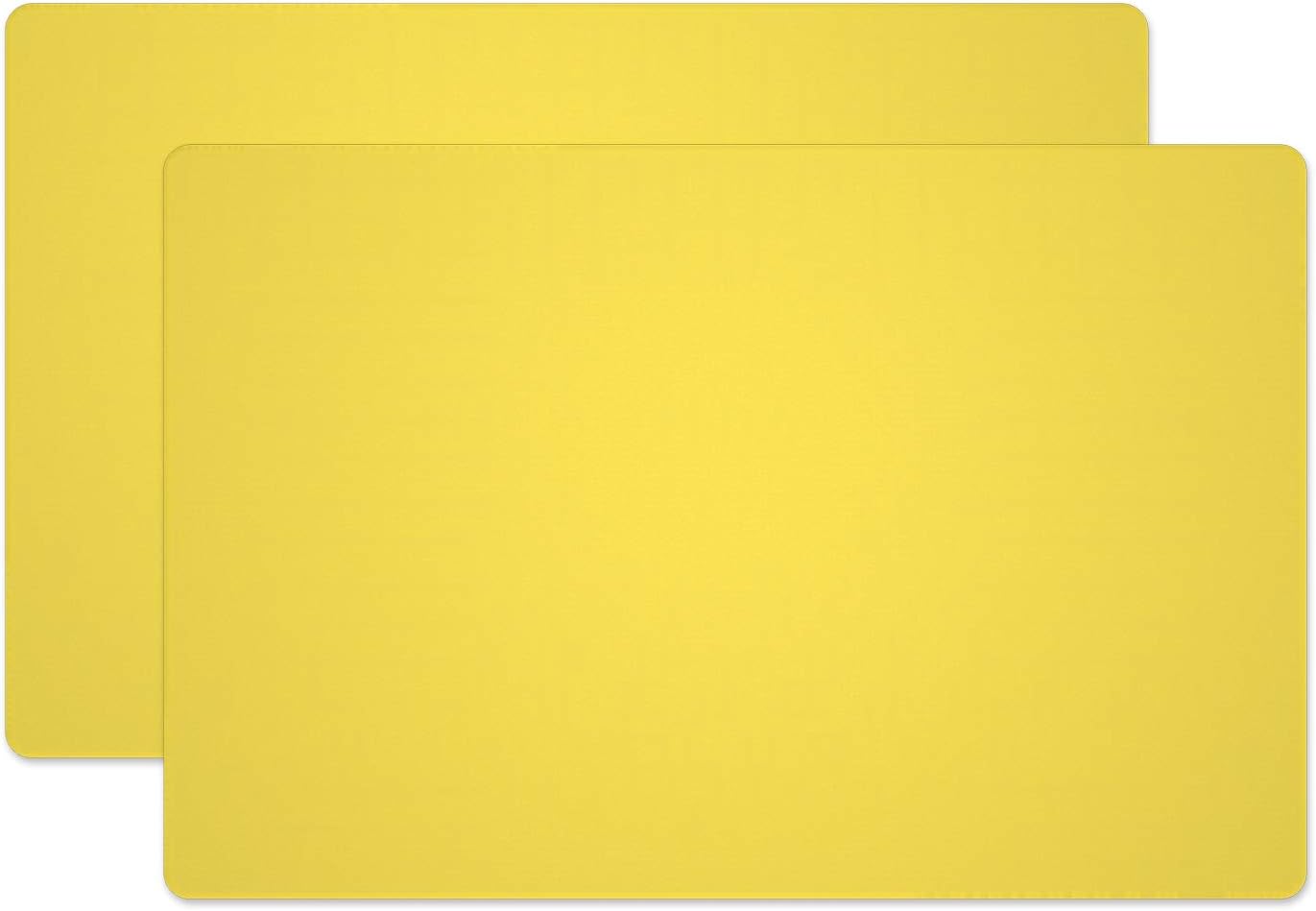 Silicone Placemats, Food-Grade Non-Slip Waterproof, Dining, Stain Resistant, Countertop Protector, Kitchen Counter Mat, Heat Resistant, Baking mat Dishwasher Safe (23.6